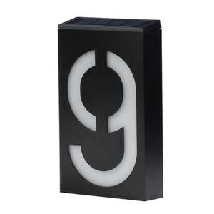LED Outdoor Solar House Number Light Sign 9