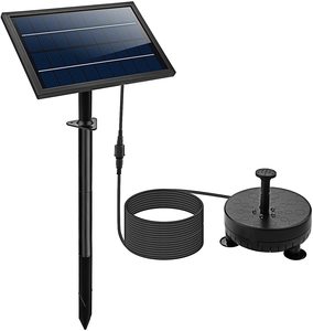 3.5w Solar Fountain Water Pump with LED Lighting