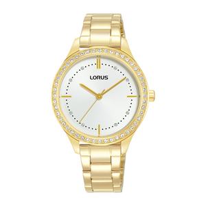 Lorus Ladies Gold Analogue Watch 50m
