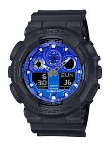 Products: G-Shock Duo Watch Black with Blue Flame 200m
