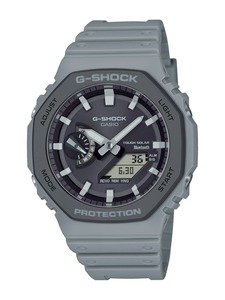 G-Shock Grey Duo Watch Tough Solar and Bluetooth 200m Water Resistance