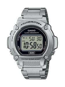 Casio Silver Digital Watch 50m