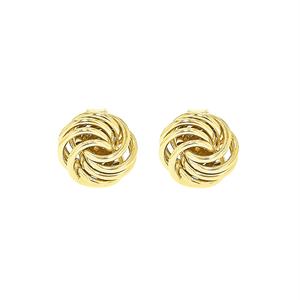 Products: 9ct Gold Knot stud Earrings