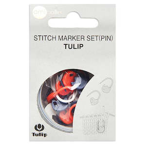 Knitting tools & Notions: Tulip Stitch Marker Set (Hearts)