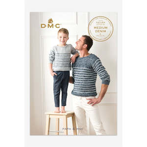 Dmc: Dad & Me Knitting Pattern Booklet