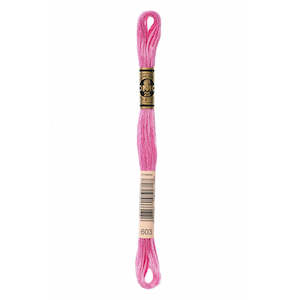 DMC Six Strand Embroidery Floss - Pinks