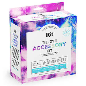 Dyes And Yarns Ready For Dyeing: Rit Tie-Dye Accessory Kit