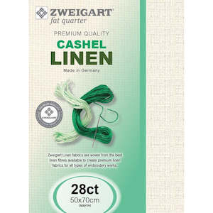 Stitching Other Patterns: Zweigart Cashel 28 Count Linen Fabric Fat Quarter