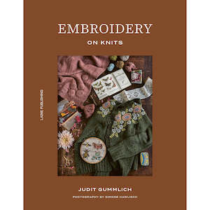 Laine: Embroidery on Knits Book by Judit Gummlich