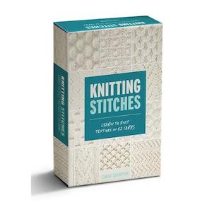 Gift Ideas: Knitting Stitches Card Deck