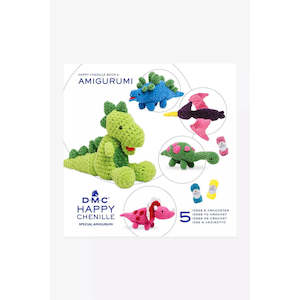 DMC Happy Cotton and Happy Chenille Crochet Pattern Booklets