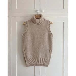 Terrazzo Slipover Knitting Pattern by PetiteKnit