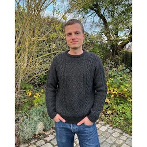 Moby Sweater Man Knitting Pattern by PetiteKnit