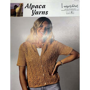 2015 Short Sleeve Cardigan 4ply Knitting Pattern