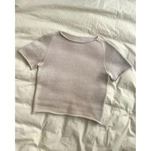 Ivy Tee Knitting Pattern by PetiteKnit