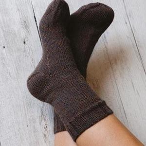 2807 Sox 6ply Simple Sock Knitting Pattern