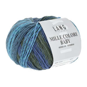 Merino Wool: Lang Mille Colori Baby 4ply Merino Yarn