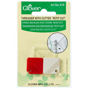 Clover "Petit Cut" Threader with Cutter