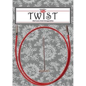 Interchangeable Needles And Sets: ChiaoGoo Twist Red Cables for interchangeables