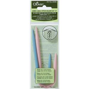 Cable Needles: Clover U Jumbo Cable Stitch Holders