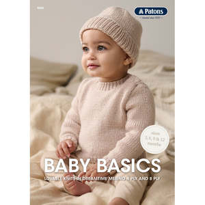 Patons: 8036 Baby Basics Knitting Pattern Booklet