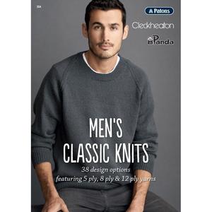 354 Men's Classics Knitting Pattern booklet
