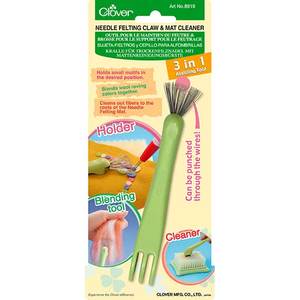 Fibre Felting: Claw and Mat Cleaner for Clover Felting Mat