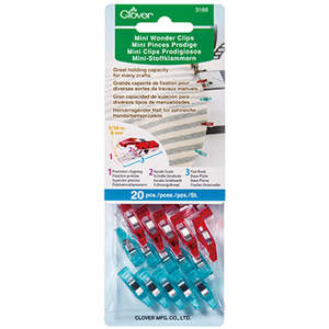 Clover Mini Wonder Clips 20 Pack