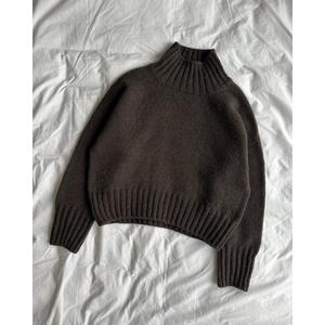 Petiteknit: Hannah Sweater O-neck Knitting Pattern by PetiteKnit