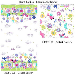 Products: Bird's Buddies - coordinating fabrics - by SusyBee