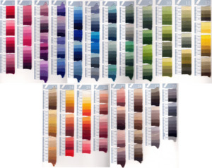 DMC Tapestry Wool 4ply - 8 metre skeins - colours 7000 to 7399