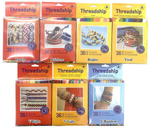 Products: DMC Threadship Bracelet Kit - 36 threads - 100% cotton