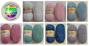 Countrywide Baby Angel 4ply - 100 grams / 420 metres - FREE Baby Cardigan Patter&hellip;
