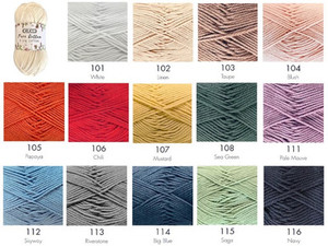 Crucci Pure Cotton 8ply yarn - 50 gram / 100 metres