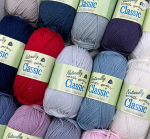 Products: Naturally Classic 100% Merino DK 8ply - 50 grams / 138 metres - DISCONTINUED