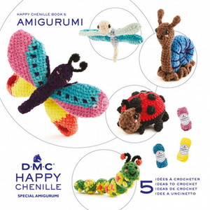 Products: DMC Happy Chenille Book 5 Garden Friends - Amigurumi