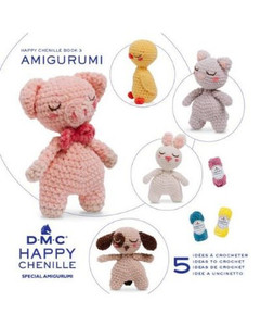 Products: DMC Happy Chenille Book 3 Little Friends - Amigurumi