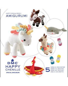 Products: DMC Happy Chenille Book 1 Creatures - Amigurumi