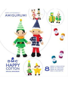 Products: DMC Happy Cotton Book 7 Christmas Duos - Amigurumi