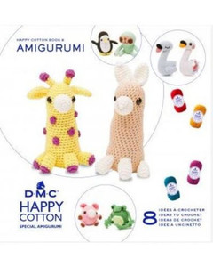 Products: DMC Happy Cotton Book 8 Animals - Amigurumi