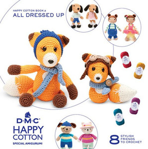 DMC Happy Cotton Book 2 All Dressed Up - Amigurumi