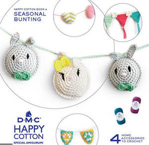 Products: DMC Happy Cotton Book 4 Seasonal Bunting - Amigurumi