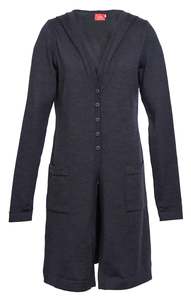 Hooded Long Cardigan