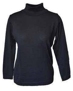 Merino Basic Polo-Neck