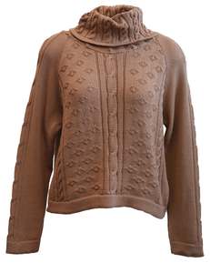 Cropped Cable Jumper