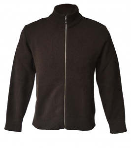 Mens Plain-Knit Jacket