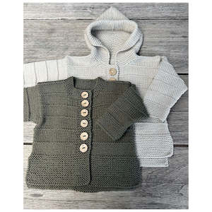 Cardigans: Ashley Cardigan & Hoodie 8ply