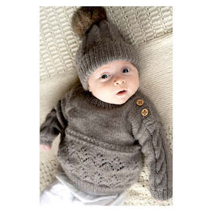 Hats: BC123 Lottie Sweater and Hat 8ply