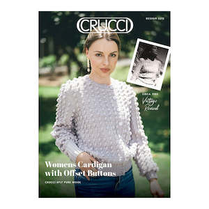 Tops: 2212 Womens Cardigan with Offset Buttons