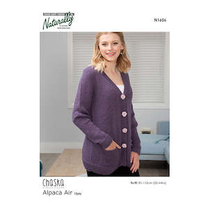 N1606 V-Neck Jacket with Pockets